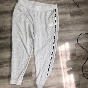 PUMA Grey Sweatpants XL